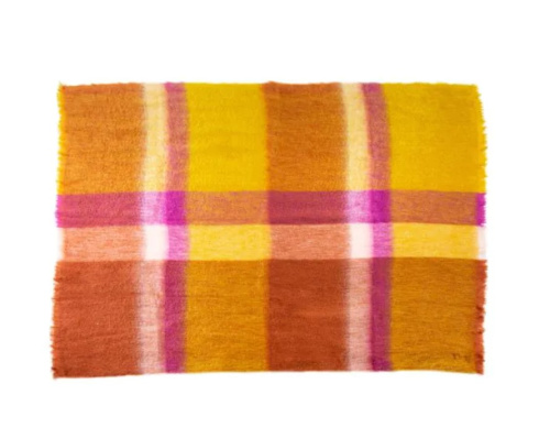 Плед Brun De Vian-Tiran MOHAIR CARREAUX COLLINE 140х180 Артикул: 87434 LettoPerfetto фото 6