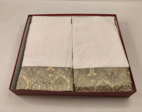 Комплект полотенец Etro 7PLIES AV800 X0820 beige бежевый Пять штук Артикул: 70125 LettoPerfetto фото 3