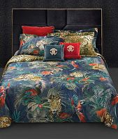 Постельное белье Roberto Cavalli JUNGLE 002 Blue Евро