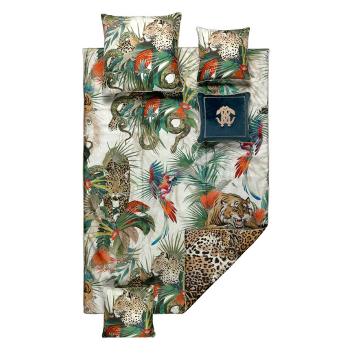 Постельное белье Roberto Cavalli JUNGLE 001 Green Евро Артикул: 88303 LettoPerfetto фото 2