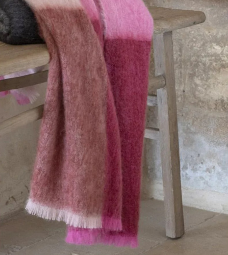 Плед Brun De Vian-Tiran MOHAIR ESSENTIEL FLORAL 140х180 Артикул: 87430 LettoPerfetto фото 3