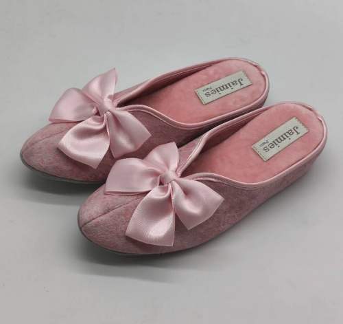 Тапочки Jaimies NATHALIE mule classic NYMPHERIA розовые, размер L (40-41) фото 4