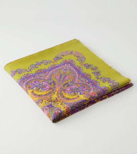 Плед Etro IRIS AK851 X0875 red yellow 140х190 Артикул: 70106 LettoPerfetto