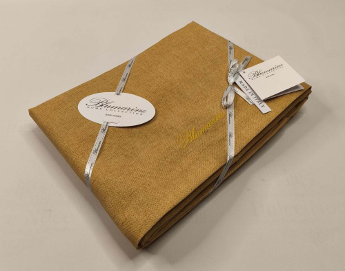 Скатерть Blumarine SORGENTE 170х280 цвет терракоторый curcuma Артикул: 94848 LettoPerfetto фото 3