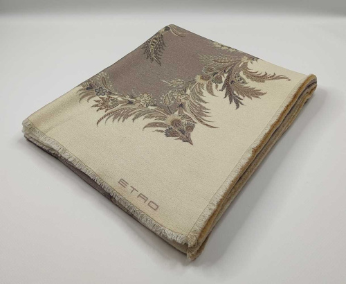 Плед Etro CALADIUM AK305 S9820 beige бежевый 140х180 Артикул: 70049 LettoPerfetto фото 6