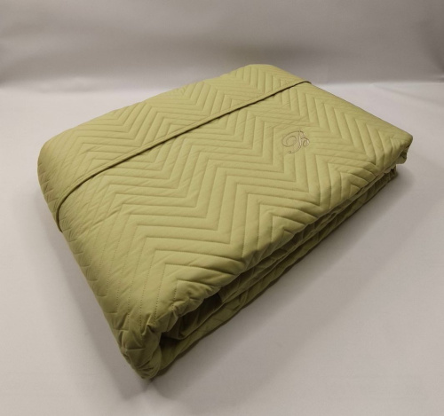 Покрывало Blumarine STILE BLU 270х270 оливковое 11 olio oil Артикул: 93745 LettoPerfetto фото 3