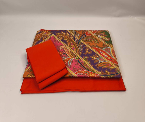 Постельное белье Etro YAARA 99KP519 X0850 arancio оранжевое Евро Артикул: 69968 LettoPerfetto фото 4