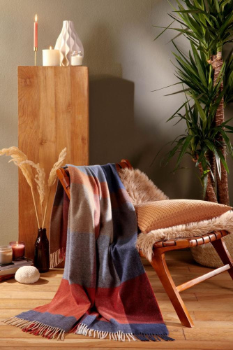 Плед Biederlack NATURALS&PLAIDS (809612) pleasant stone 130х170 Артикул: 79259 LettoPerfetto фото 2