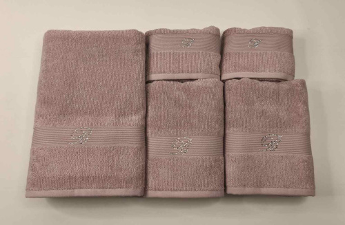 Комплект полотенец Blumarine RISVEGLIO сиреневый 02 lilac Артикул: 94889 LettoPerfetto фото 2