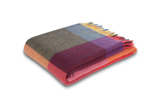 Плед Biederlack NATURALS&PLAIDS (809629) bright square 130х170 Артикул: 79262 LettoPerfetto фото 3