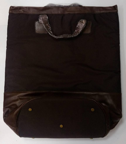 Сумка кожаная Decor Walther Шоколадная, размер 42х67х30 см Артикул: 81758 LettoPerfetto фото 3