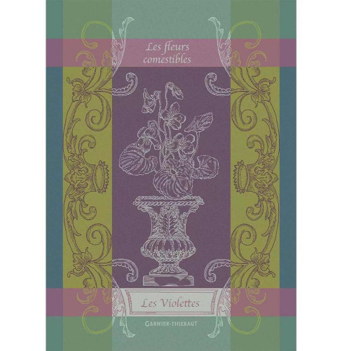 Полотенце Garnier-Thiebaut LES VIOLETTES VIOLET 56х77 Артикул: 79995 LettoPerfetto